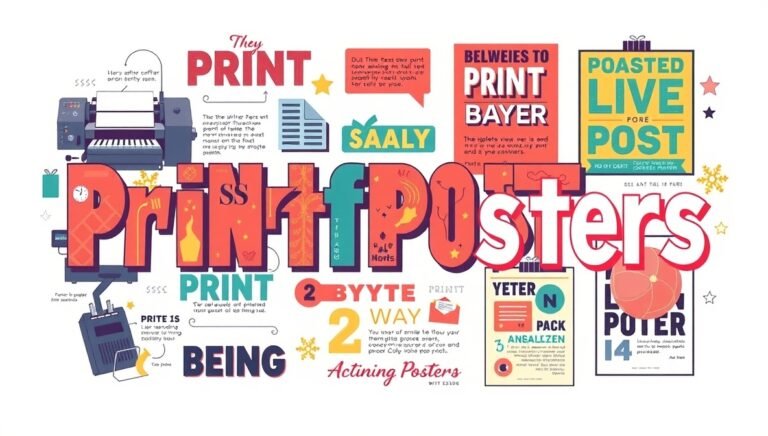 print posters